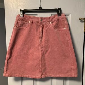 Corduroy Skirt